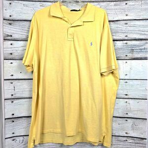 Polo Ralph Lauren Yellow Polo Shirt Men’s 4XLT
